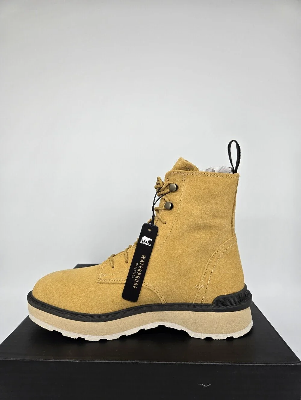 Sorel Women's Hi-line™ Lace Boot Waterproof Shoes Size 9.5 New